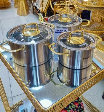 سرویس قابلمه ۶ پارچ استیل سونیفر SF1175