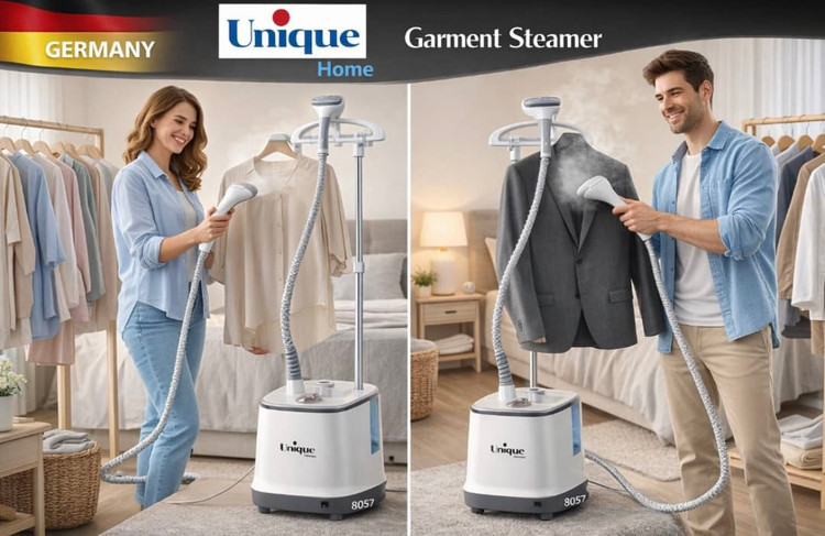 اتو بخارگر ایستاده یونیک- قدرت 3500W وات مدل UQ-8057