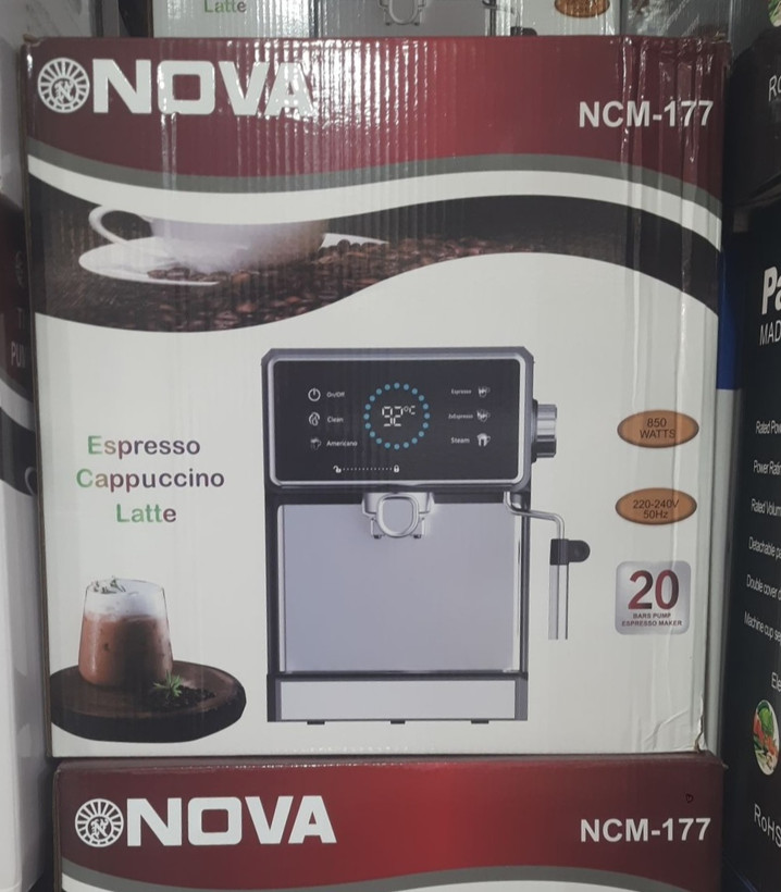 دستگاه اسپرسو ساز نوا ۲۰ بار مدل NCM-177