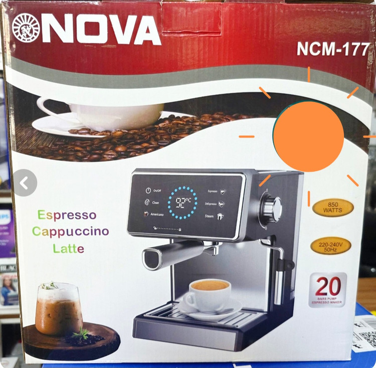 دستگاه اسپرسو ساز نوا ۲۰ بار مدل NCM-177