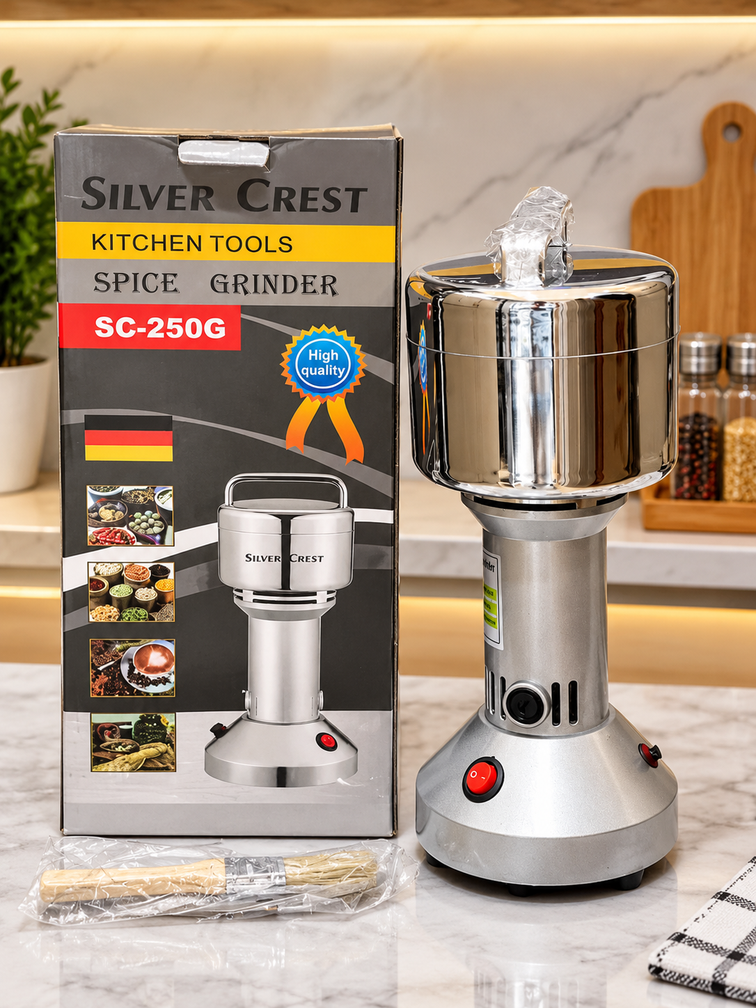 آسیاب 250 گرم سیلور کرست 1200 وات مدل SC-250